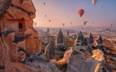 El arte de viajar con el viento en un globo aerostático