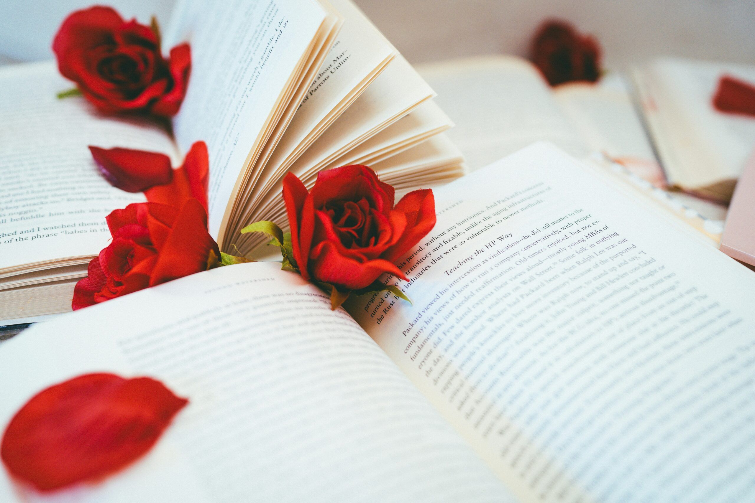 Rosas, libros y éxitos